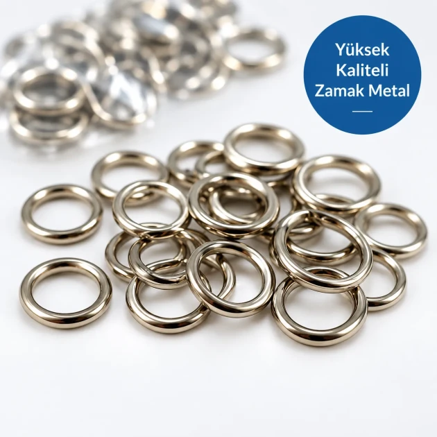 8 mm Zamak Bra Strap Ring PIR720008Z