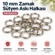 10 mm / 0.39 in Zamak Bra Strap Ring PIR720010Z