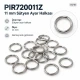 11 mm Zamak Sütyen Askı Halkası PIR720011Z