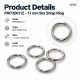 11 mm Zamak Sütyen Askı Halkası PIR720011Z