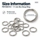 11 mm Zamak Sütyen Askı Halkası PIR720011Z