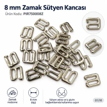 8 mm Zamak Bra Strap Hook PIR750008Z
