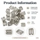 8 mm Zamak Bra Strap Hook PIR750008Z