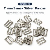 11 mm Zamak Sütyen Kancası PIR750011Z