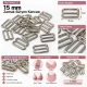 15 mm / 0.59 in Zamak Bra Strap Hook PIR750015Z