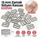 15 mm / 0.59 in Zamak Bra Strap Hook PIR750015Z
