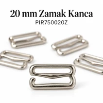20 mm / 0.79 in Zamak Bra Strap Hook PIR750020Z