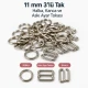 11 mm Zamak Sütyen Askı Ayar Tokası, Halkası ve Kancası 3'lü Takım PIR770011Z