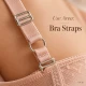 10 mm / 0.39 in Zamak Mayo Model Double-Loop Bra Strap Slider, Ring and Hook 3-Piece Set PIR771010Z