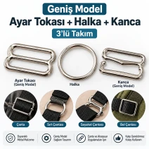 20 mm / 0.79 in Zamak Wide-Body Bra Strap Slider, Ring and Hook 3-Piece Set PIR772020Z 20 mm / 0.79 in Zamak Wide-Body Bra Strap Slider, Ring and Hook 3-Piece Set PIR772020Z