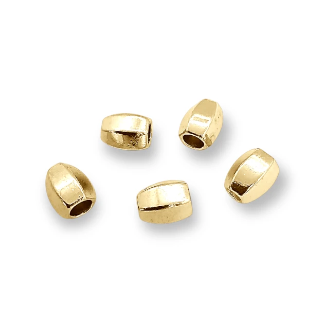 Cord End  3.5 mm Metal length 12 mm PBB003