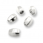 Cord End  3.5 mm - 0,14" Metal length 12 mm PBB003