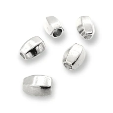 Cord End  3.5 mm - 0,14" Metal length 12 mm PBB003