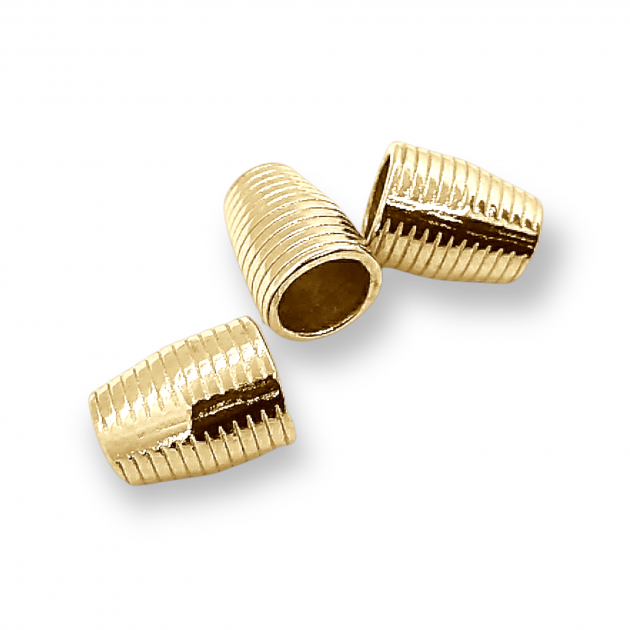 Giriş 5 mm Bağucu Dairesel Desenli boy 13 mm Çan Şekil PBB009