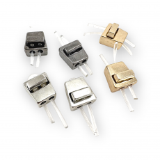 Single Button Two Hole Stopper with 3 mm Cord Entry B0029 Single Button Two Hole Stopper with 3 mm Cord Entry B0029