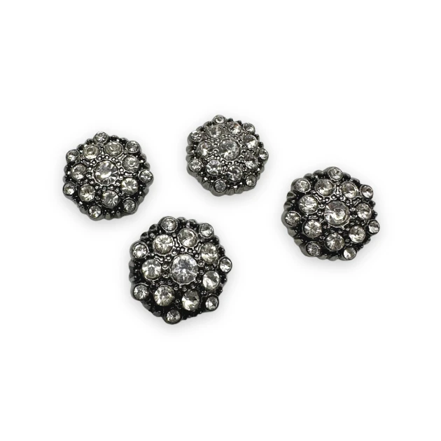 Taşlı Düğme Çok Taşlı Düğme 23 mm 36 boy Ceket ve Dış Giyim Düğmesi PBT0026