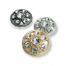  Rhinestone Button - Jacket and Cardigan Button 25 mm 40 L PBT0027