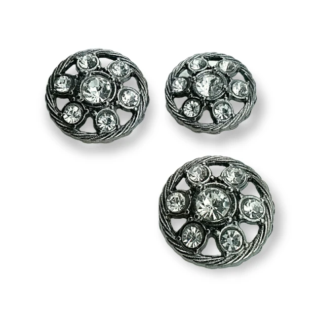 Taşlı Düğme - Ceket ve Hırka Düğmesi 25 mm 40 boy PBT0027