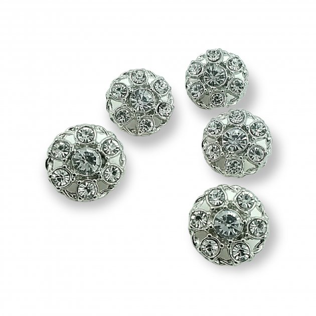Rhinestone Button - Jacket and Cardigan Button 20 mm 32 L PBT0028