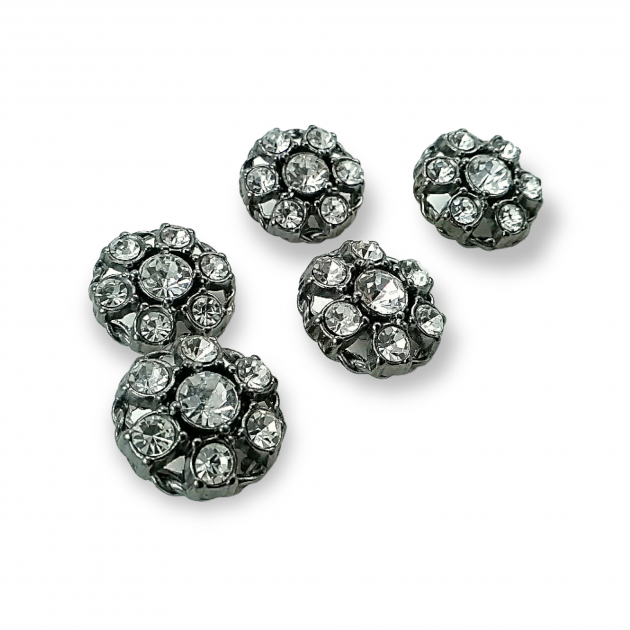 Rhinestone Button - Jacket and Cardigan Button 20 mm 32 L PBT0028