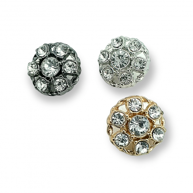 Rhinestone Button - Jacket and Cardigan Button 20 mm 32 L PBT0028