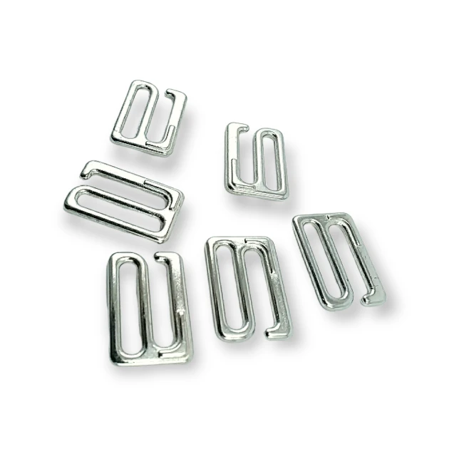 Brassiere Hook 16.3 mm Metal Buckle PBT0004