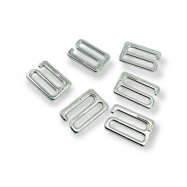 Brassiere Hook 16.3 mm Metal Buckle PBT0004