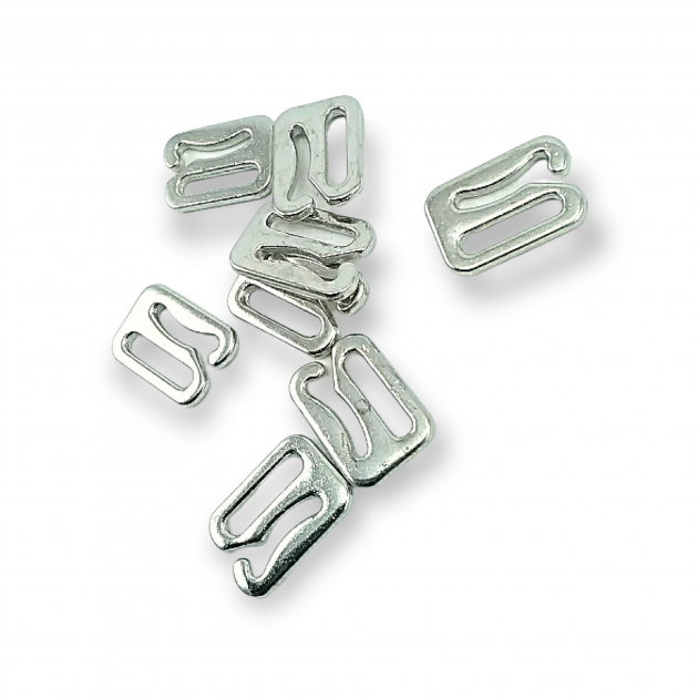 Metal Buckle Brassiere Hook 10.2 mm PBT0005