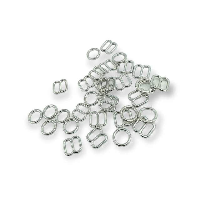 Bra Strap Adjustment Buckle 6 mm and Ring PBT0009