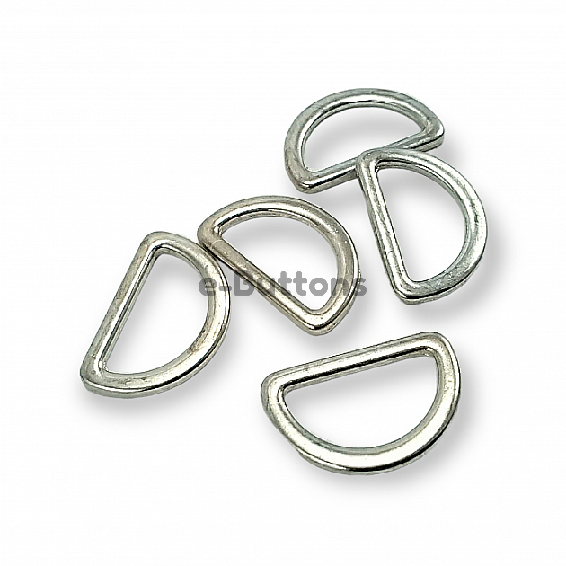 Bra Strap D Buckle 15 mm PBT0012