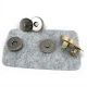 18 mm (0.71") Single Cap Magnetic Bag Snap Set 25 Sets (100 Pieces) 10132TekTPK25