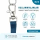 9 mm Paris Swivel Hook for Keychains, Durable Metal, 100 Pieces