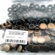 15 mm Çıtçıt Antik Sarı Paslanmaz 100 Adet/Paket 61 Çıtçıt Düğme C0004P15PKAntS