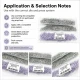 9.5 mm / 0.37 in Light Lilac Stainless Eyelet-Style Klıkit Baby Snap Fastener for Babywear and Light Textile Applications