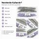 9.5 mm / 0.37 in Light Lilac Stainless Eyelet-Style Klıkit Baby Snap Fastener for Babywear and Light Textile Applications