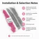 9.5 mm / 0.37 in Baby Pink Stainless Eyelet-Style Klıkit Baby Snap Fastener for babywear and children's clothing