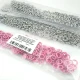 9.5 mm / 0.37 in Baby Pink Stainless Eyelet-Style Klıkit Baby Snap Fastener for babywear and children's clothing