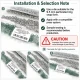 9.5 mm Mint Green Stainless Eyelet-Style Klıkit Baby Snap Fastener Set for Babywear and Light Textiles