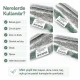 9.5 mm Mint Green Stainless Eyelet-Style Klıkit Baby Snap Fastener Set for Babywear and Light Textiles