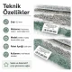 9.5 mm Mint Green Stainless Eyelet-Style Klıkit Baby Snap Fastener Set for Babywear and Light Textiles