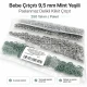 9.5 mm Mint Green Stainless Eyelet-Style Klıkit Baby Snap Fastener Set for Babywear and Light Textiles