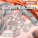 Sütyen Aksesuarları Süper Paket - 10mm Komplet 3'lü Set Toplu Alım Avantajı CGT003T10