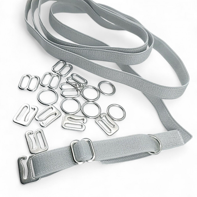 Bra Hardware Super Pack - 10mm Complete 3-Piece Set Bulk Purchase Advantage CGT003T10