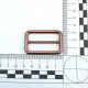 Rectangular Adjustment Buckle 4 cm CUP0016