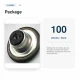 14 mm Delikli Nikel Kot Düğmesi, 100 Adet/Paket, Çakmalı Metal Düğme, Denim Ürünleri İçin