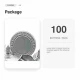 17 mm Lime Denim Logo Tin-Color Jeans Button Pack of 100, high-quality metal buttons for trousers, jackets, and bags