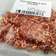 10 mm Ball-Tip Sew-On Hook Fastener, 50 Pieces, Durable Zamac Metal, Ideal for Skirts, Pants, Jackets, and Bags