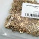 10 mm Ball-Tip Sew-On Hook Fastener, 50 Pieces, Durable Zamac Metal, Ideal for Skirts, Pants, Jackets, and Bags