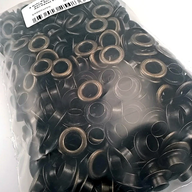 8,5 mm 5 Kuşgözü Antik Sarı Paslanmaz 5 Nolu 00 Ad/Paket ER0005PPKAS