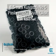 Eyelet 21/64" Black Okside Stainless 8.5 mm 500 Pcs/Pack ER0005PPKSO